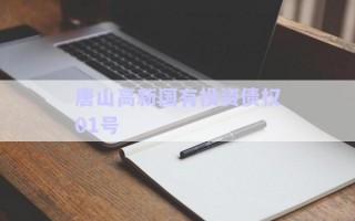 唐山高新國有投資債權(quán)01號(hào)