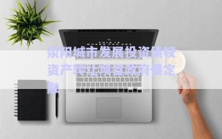 滎陽(yáng)城市發(fā)展投資債權(quán)資產(chǎn)轉(zhuǎn)讓項(xiàng)目政府債定融