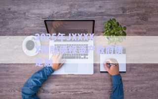 2025年JXXXXX控股債權(quán)資產(chǎn)政府債定融